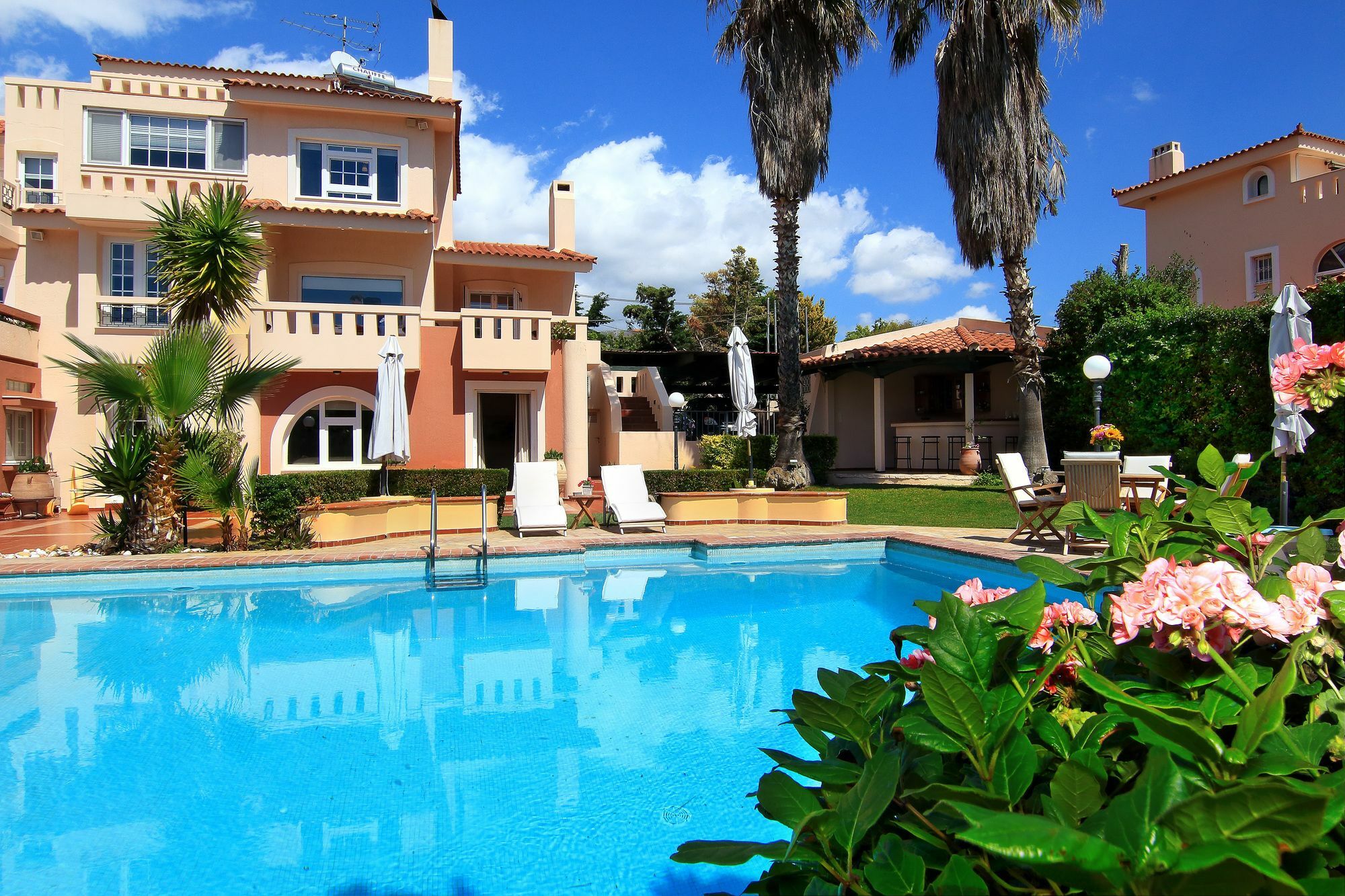 Villa Oasis Pool House By Ghh Lagonisi Exterior foto